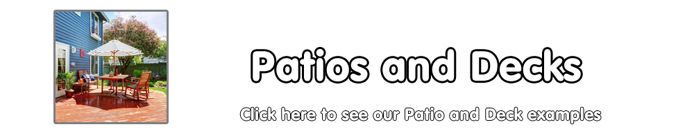 Patio and Deck Banner